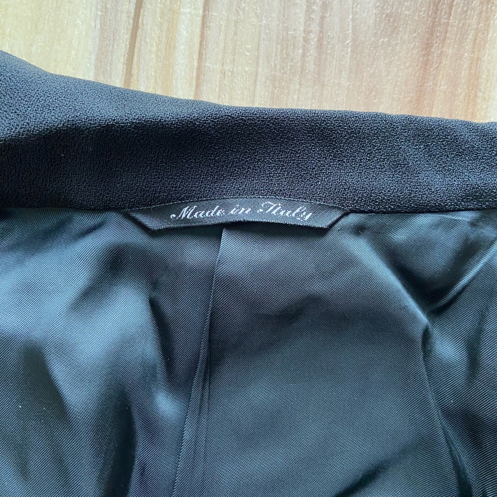 Canali Vintage Classic Black Men's Blazer - Picture 3 of 9